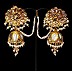 Awadhi kundan Jumkhi Earring for women